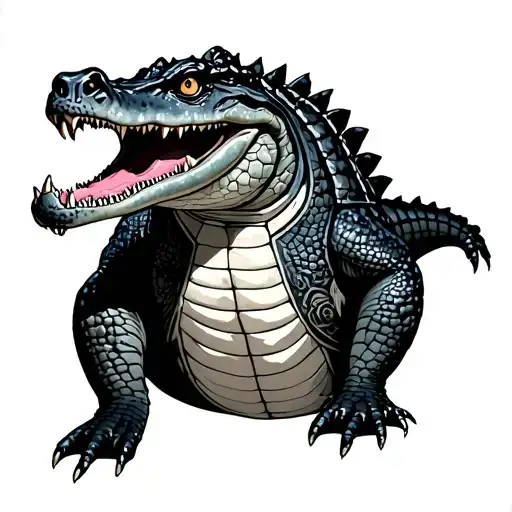 Gothic Alligator Full Body