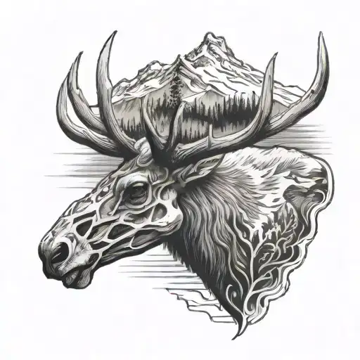 Elk Skull Mountain Range