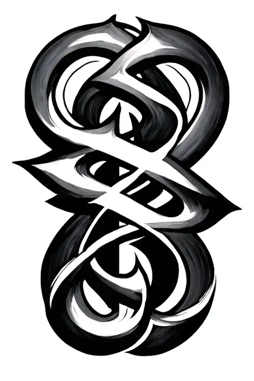 Karma Symbol Intertwined