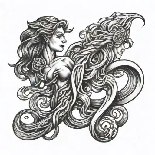 Aquarius And Virgo Star Sign Intertwined