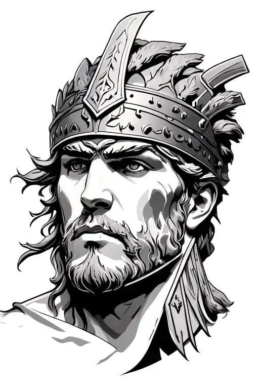 Achilles Warrior Sculpture