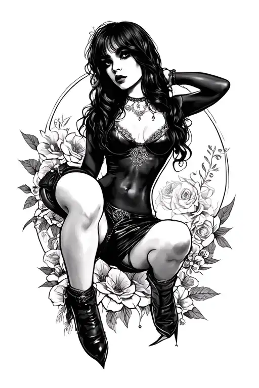Emo Pinup Traditionnal
