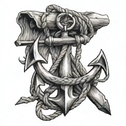 Anchor With Rope