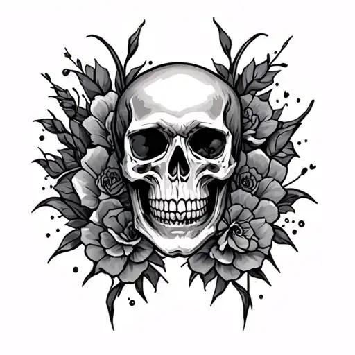Skull Sleeve