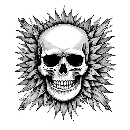 Skull And Sun