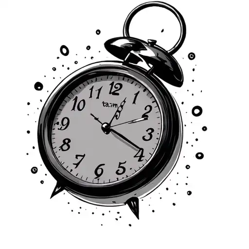 Analog Clock Showing 3Pm