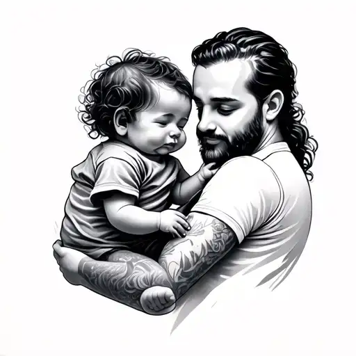 Father And Baby