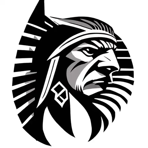 Horus Portrait Looking