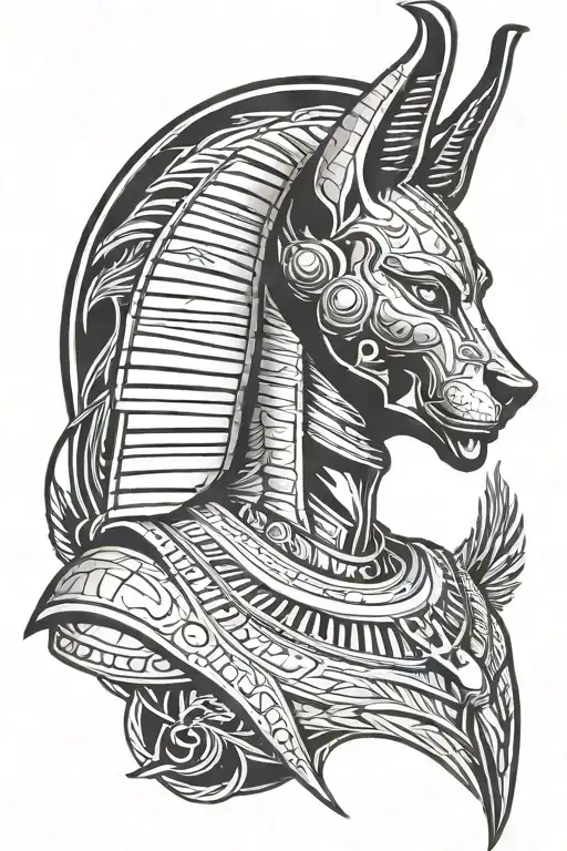 Egyptian God Anubis