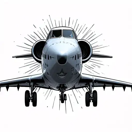 Airplane With Callsign