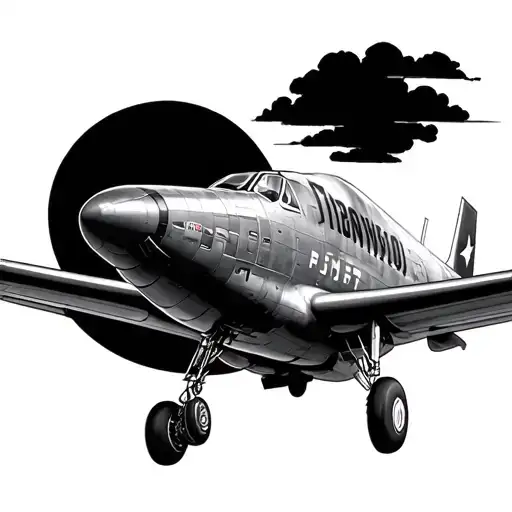 Airplane With N1622rj