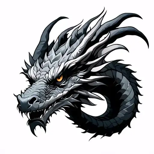 Western Dragon Wrapped Loosely