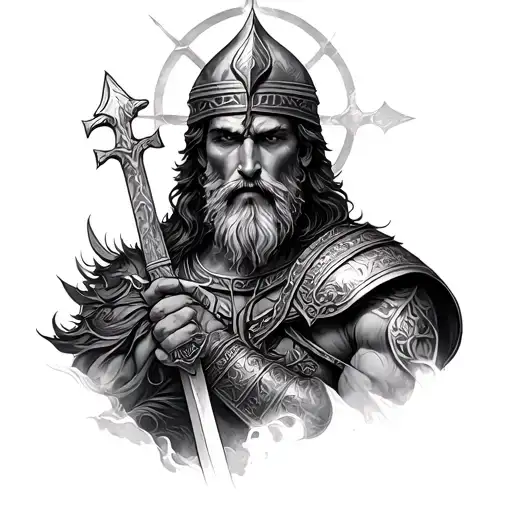 Biblical Warrior Inspired Art