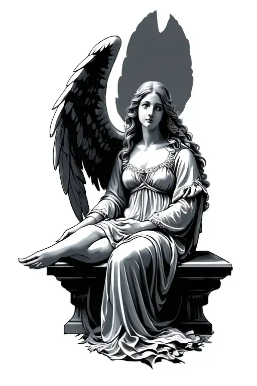 Angel Sitting