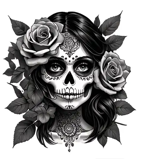Catrina With Rose