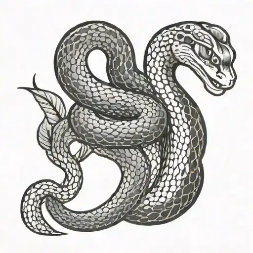 Signvirgo Letterl Snake