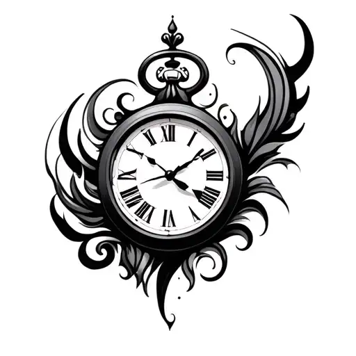 Clock Tribal