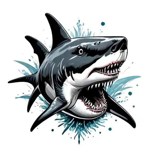 Shark Tattoo For Women