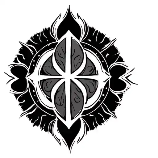 A Simple Tattoo That Symbolizes Karma And Has A Subtle Christian God Reference Too