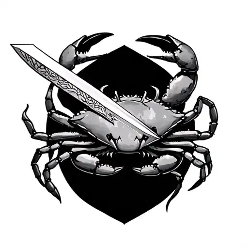 Demon And Crab Teamy Sword