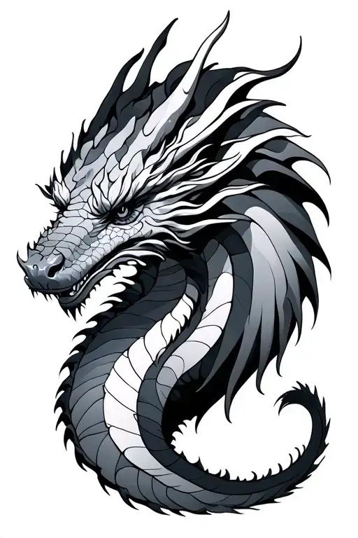 Dragon Pair Tatto