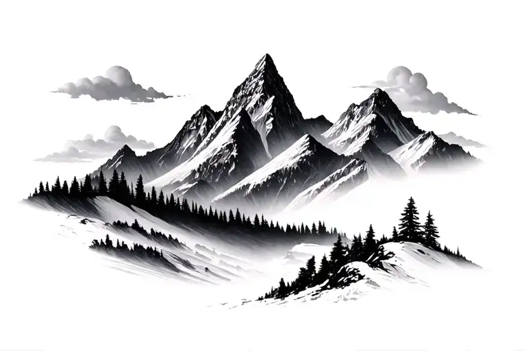 Mountain Landscape Little Hurt Lot More Free