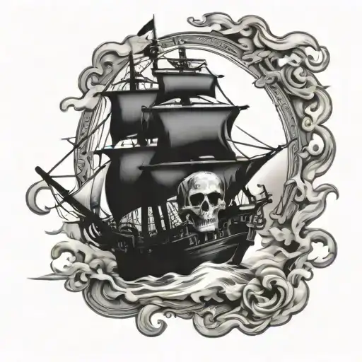 Ghost Pirate Ship