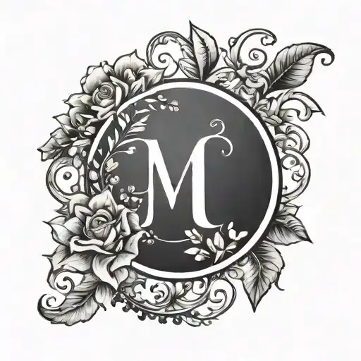 Initials Amb For Daughter Name Simple