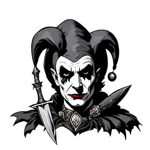 Jester With Dagger