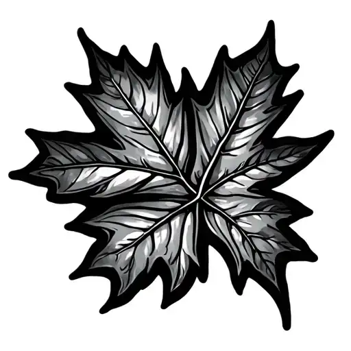 Maple Leaf Outline