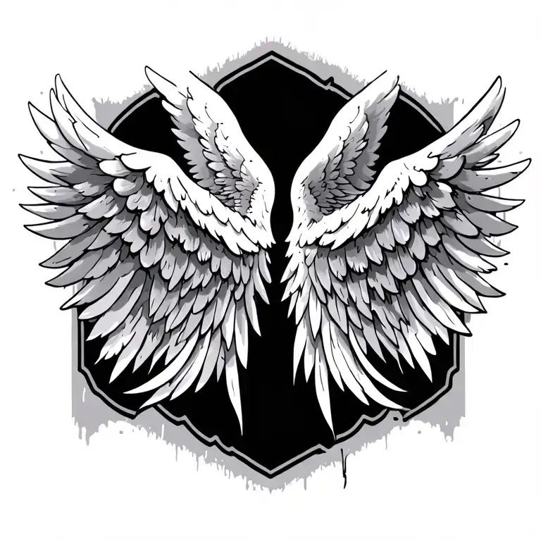 Tattered Angel Wings