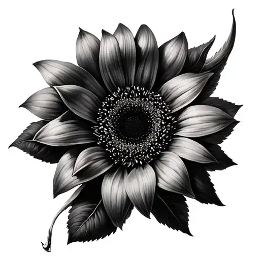 Sunflower Smoky Spiderlilly Flower Merged