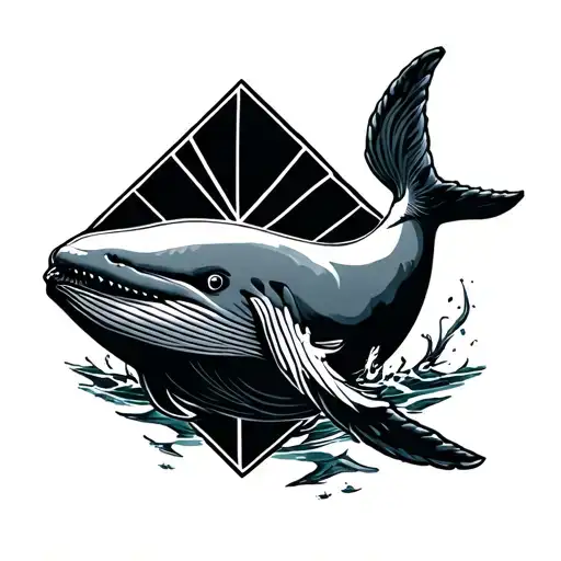 Northern Whale In A Diamond