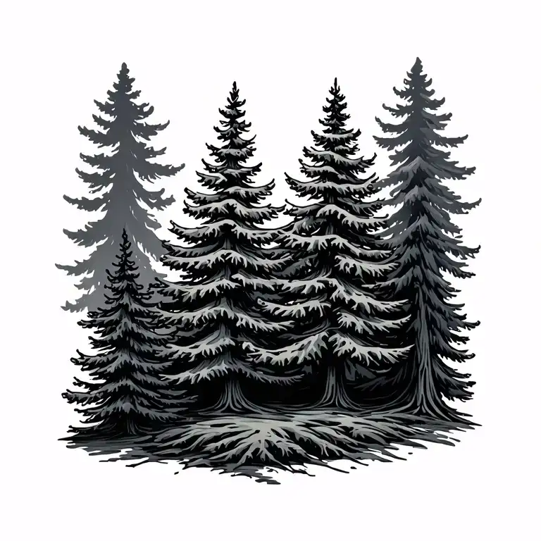Pine Trees