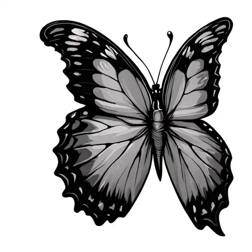 Butterfly With One Wing Being A Cowboy