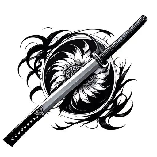 Anime Samurai Style Katana
