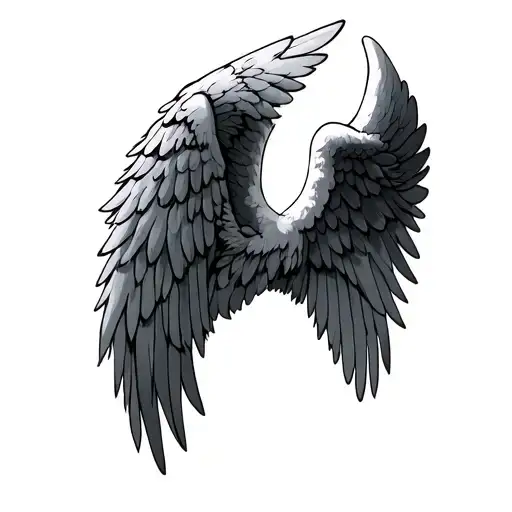 Angel Wings With Name