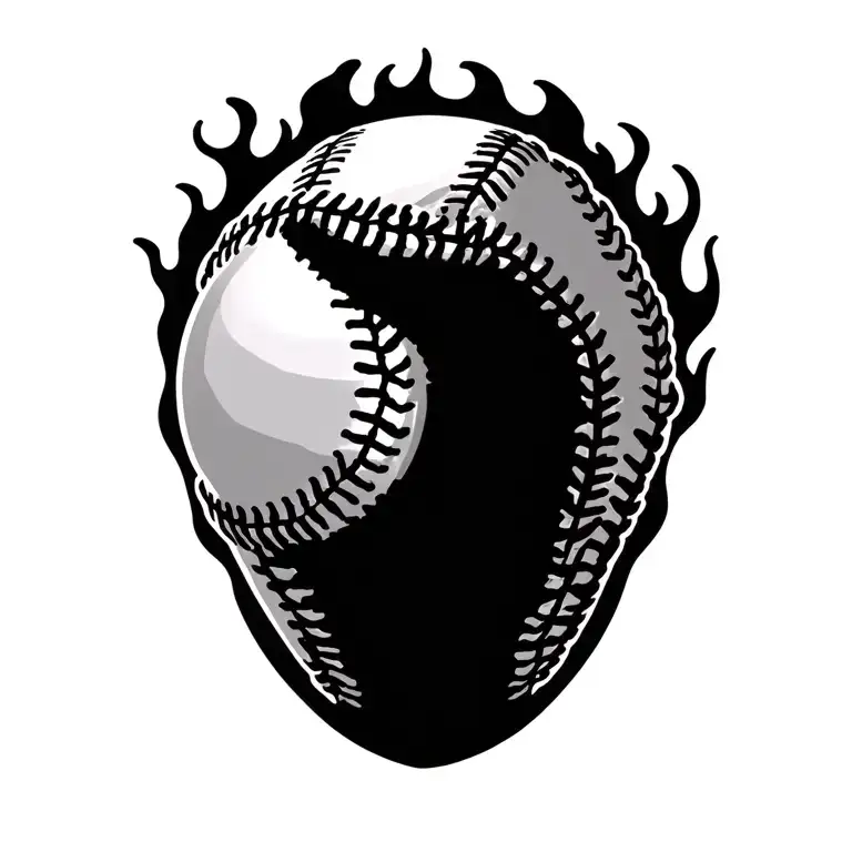 Baseball Fire