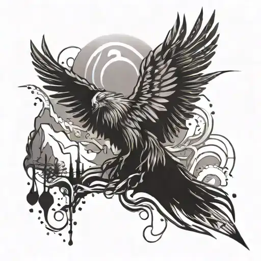 Chemistry And Mountains Rising Phoenix