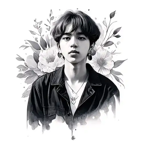 Bts Love Yourself With Stitch