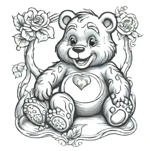 Care Bear Sitting