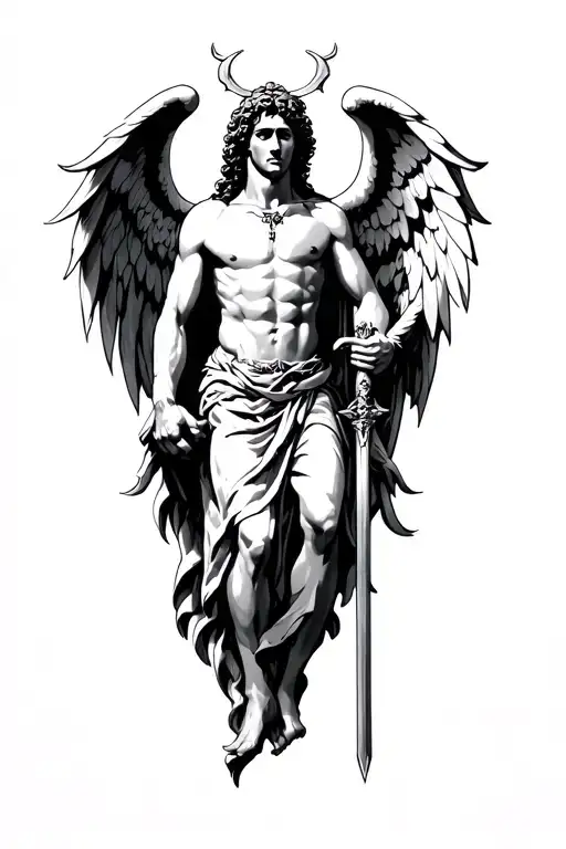 Saint Michael Killing Satan