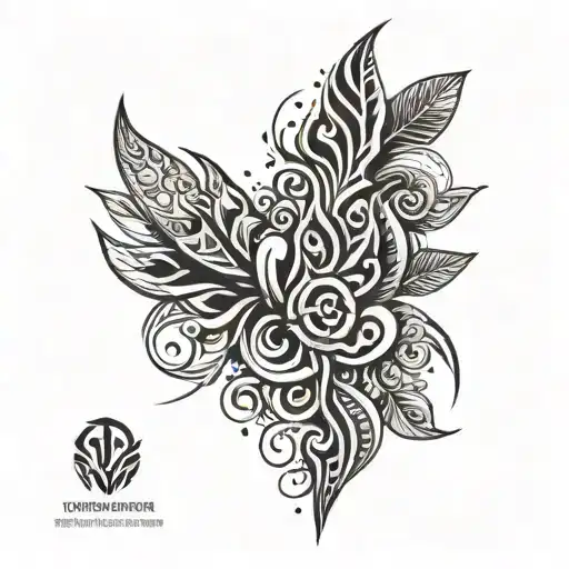 Thin Line Tribal Arm