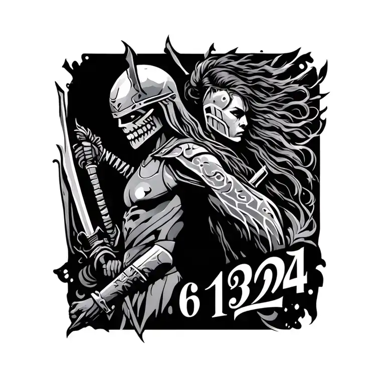 Warrior And Survivor With The Date 6-13-24