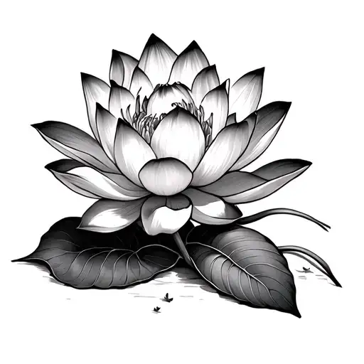 Lotus Flower And Poison Tree And Semi Colon