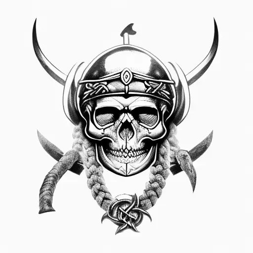 Viking Skeleton Worrior