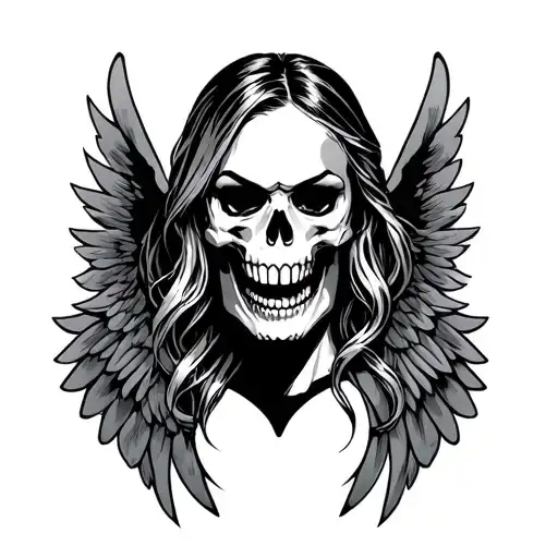 Rhea Ripley Wwe Skull And Wings