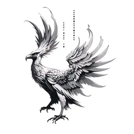 Phoenix With Morse Code