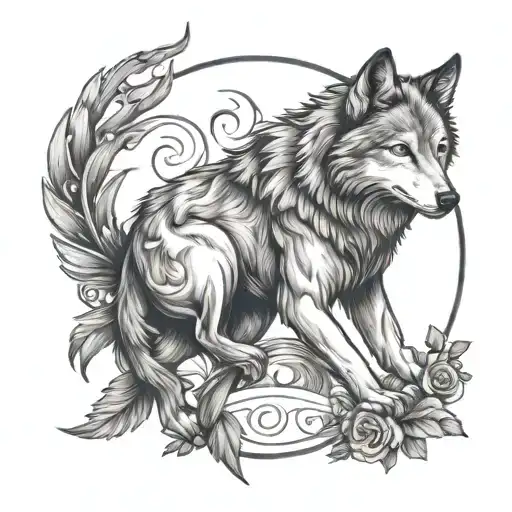 Wolf And Virgo