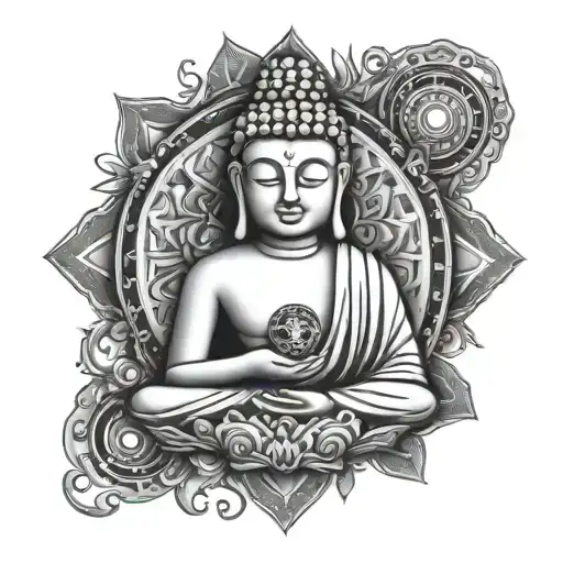 Buddha Chakra Symbols